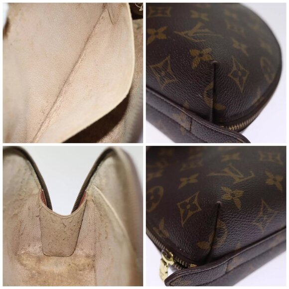 LOUIS VUITTON Monogram Trousse Demi Ronde Cosmetic Pouch - Picture 11 of 15